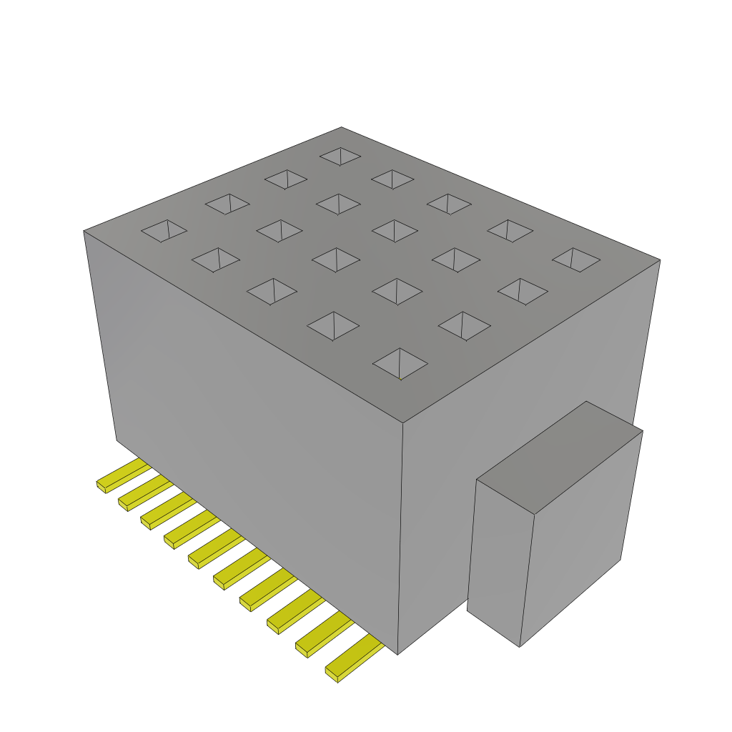 All Parts Connectors BTB Connectors FOLC-105-02-S-Q by Samtec