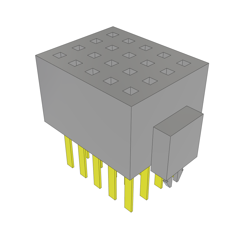 All Parts Connectors BTB Connectors FOLC-105-04-S-Q-LC by Samtec