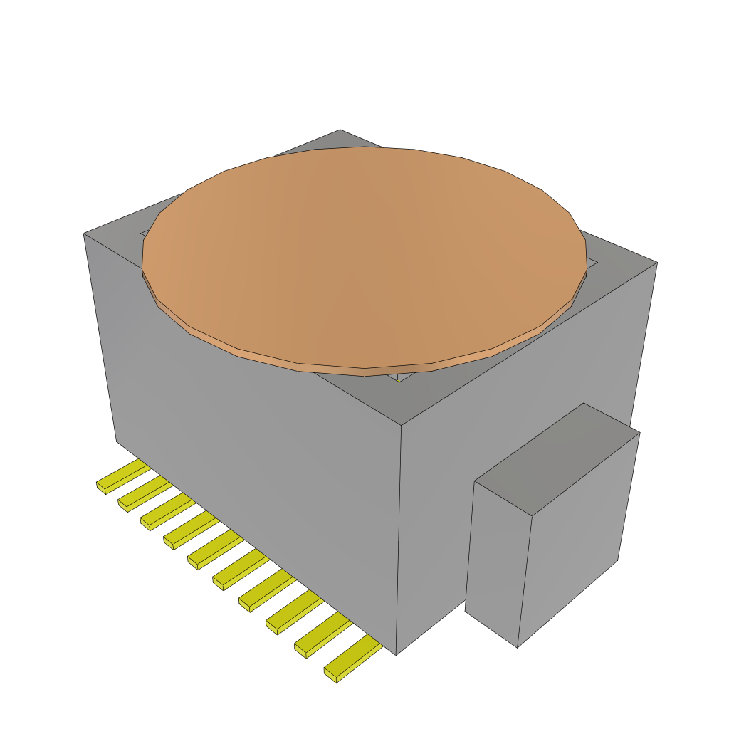 All Parts Connectors BTB Connectors FOLC-105-L2-S-Q-K-TR by Samtec