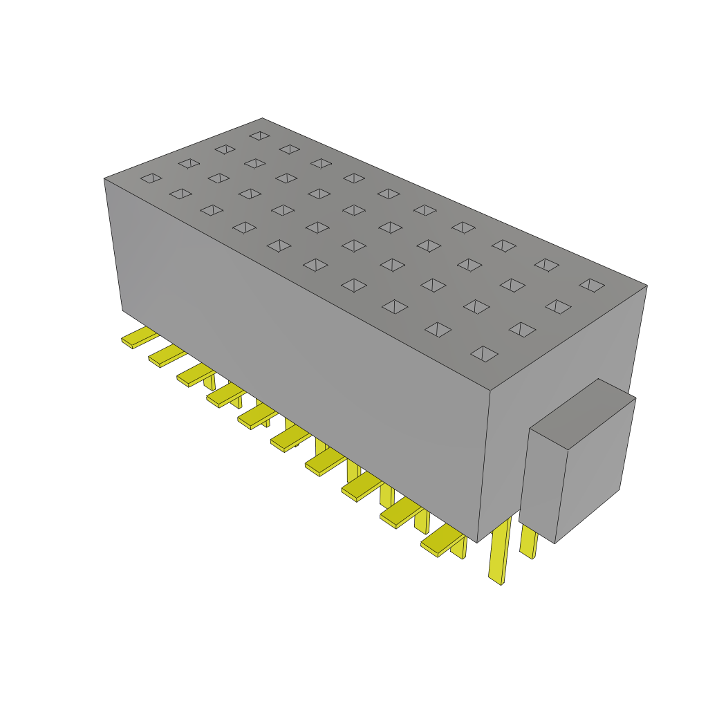 All Parts Connectors BTB Connectors FOLC-110-M2-L-Q by Samtec