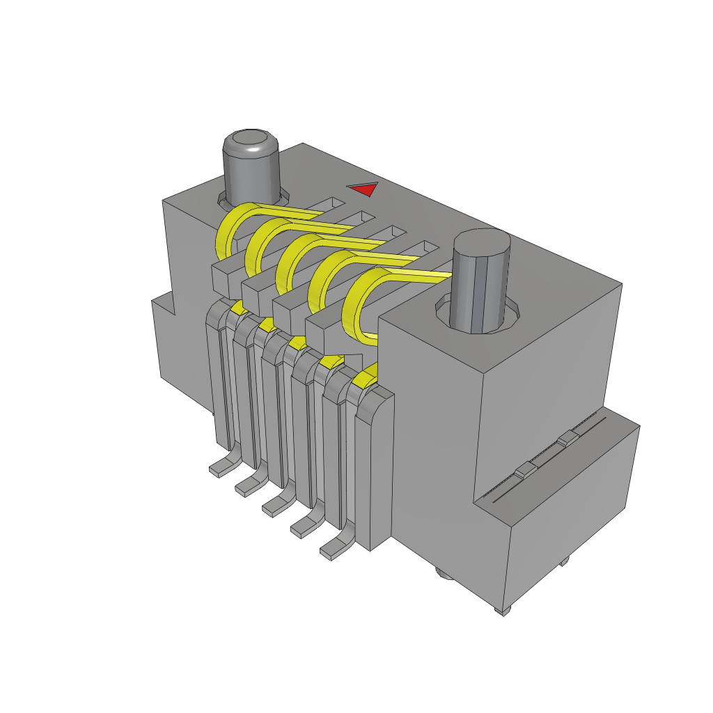 All Parts Connectors FSI-105-06-L-S-AD-WT by Samtec