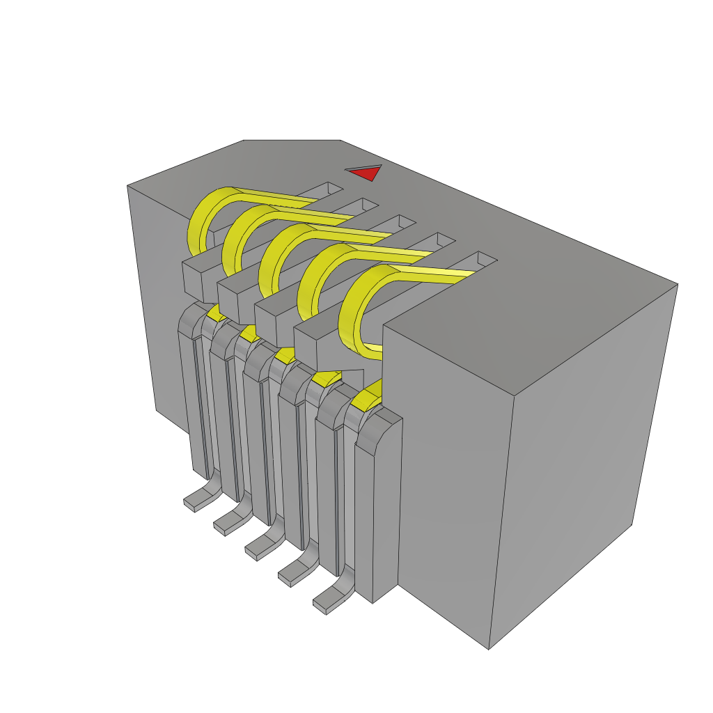 All Parts Connectors Backplane Connectors Hard Metric Connectors FSI-105-06-L-S by Samtec