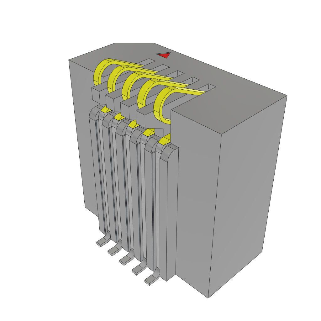 All Parts Connectors Smart Card Connectors FSI-105-10-L-S-TR by Samtec