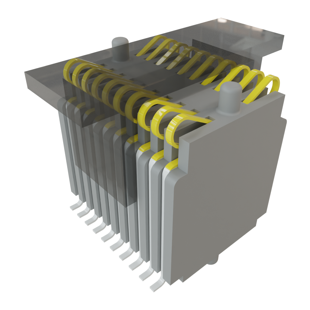 All Parts Connectors Smart Card Connectors FSI-110-10-L-D-AD-P-TR by Samtec