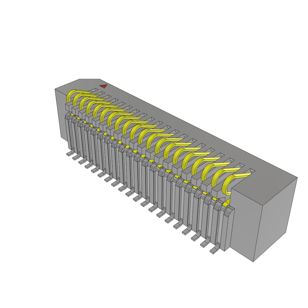 All Parts Connectors Backplane Connectors Hard Metric Connectors FSI-120-06-L-S-TR by Samtec