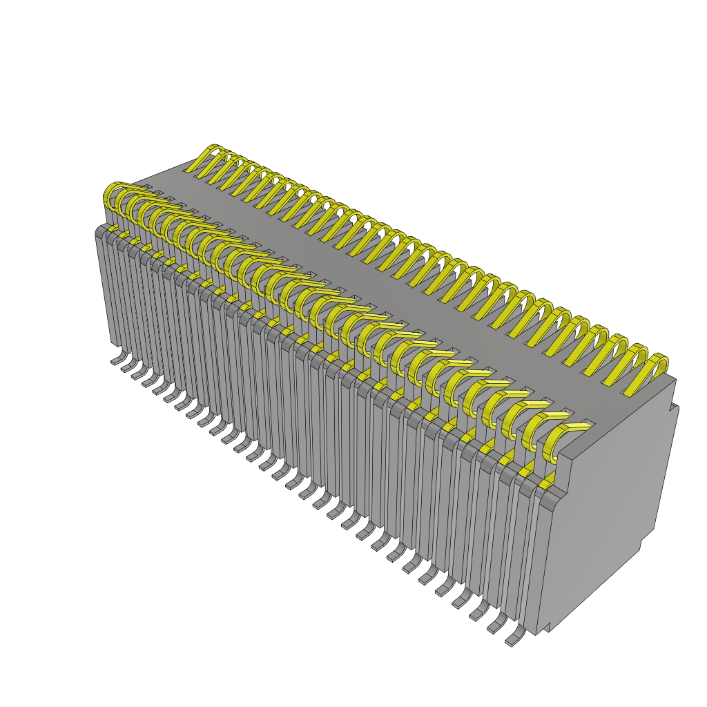 Board to Board & Mezzanine Connectors FSI-130-10-L-D by Samtec