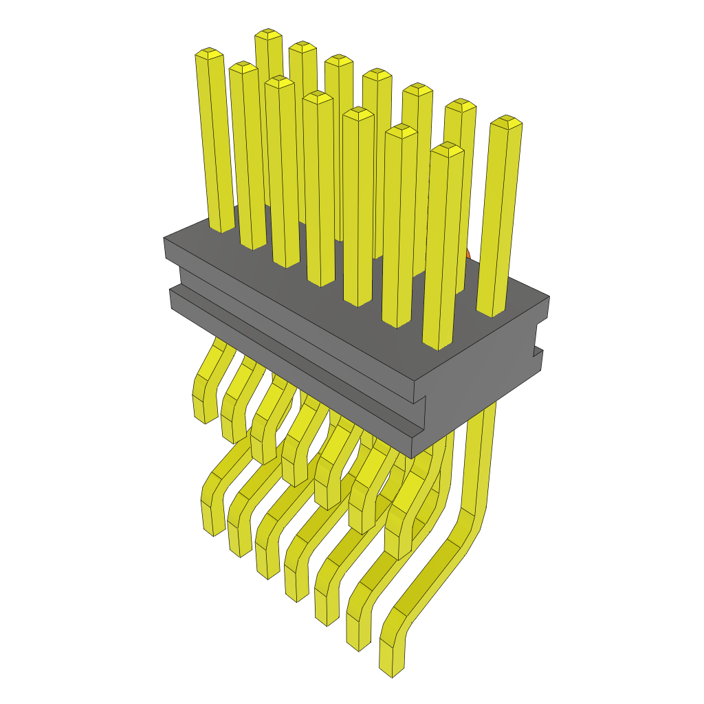 All Parts Connectors Smart Card Connectors FTE-107-03-G-DH-K-TR by Samtec