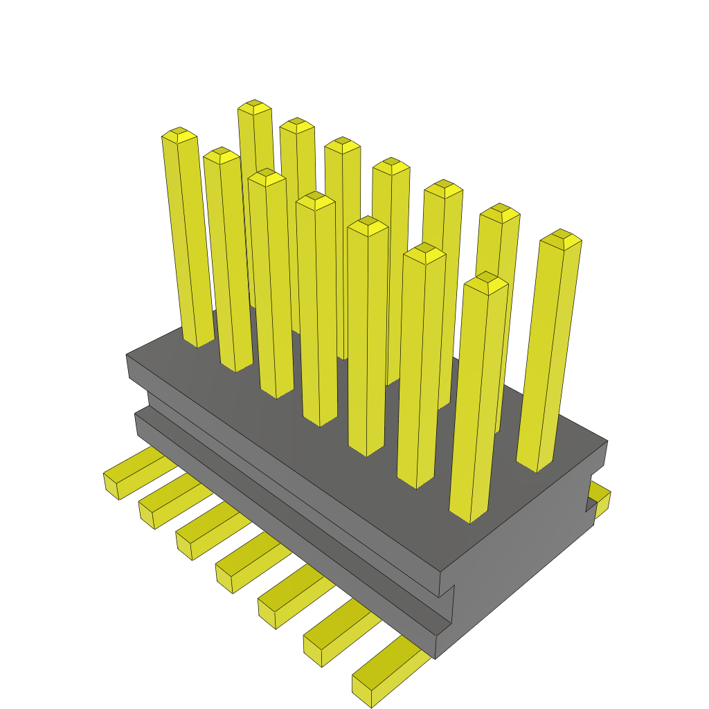 All Parts Connectors Smart Card Connectors FTE-107-03-G-DV-TR by Samtec