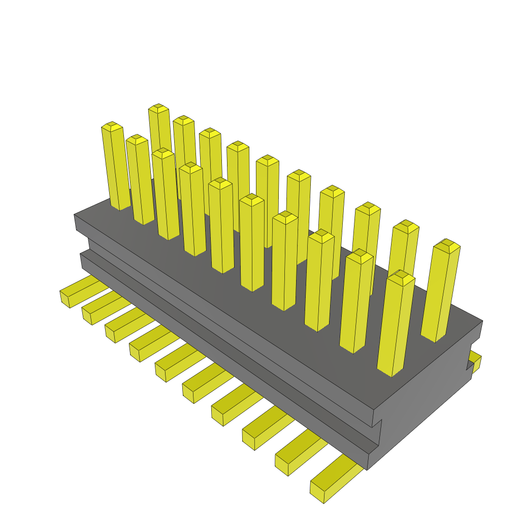 All Parts Connectors Smart Card Connectors FTE-110-01-G-DV-TR by Samtec