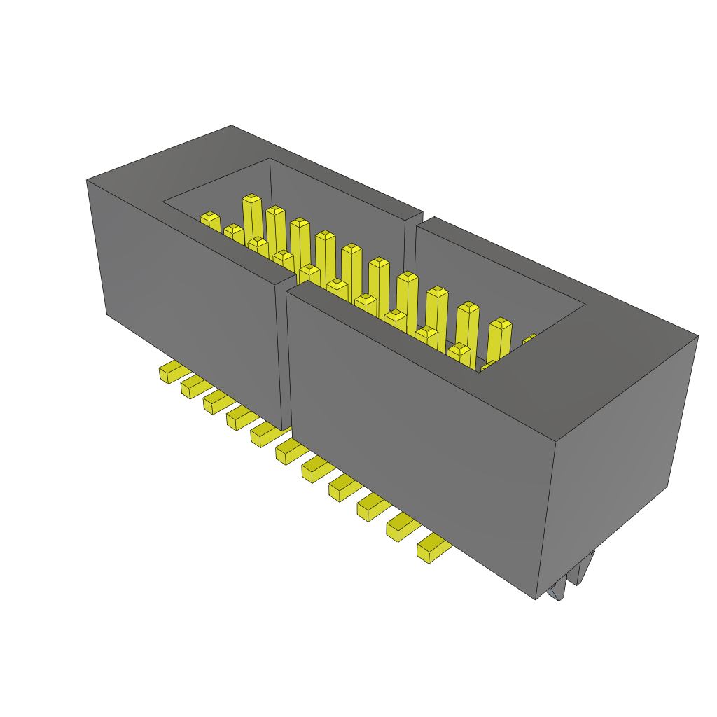 All Parts Connectors Backplane Connectors Hard Metric Connectors FTE-111-01-G-DV-EC by Samtec