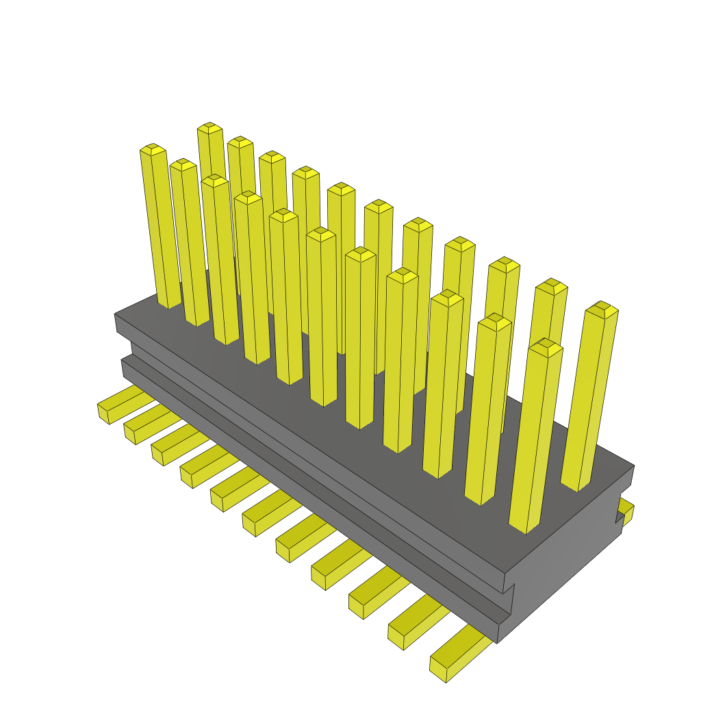 All Parts Connectors Backplane Connectors Hard Metric Connectors FTE-111-03-G-DV by Samtec