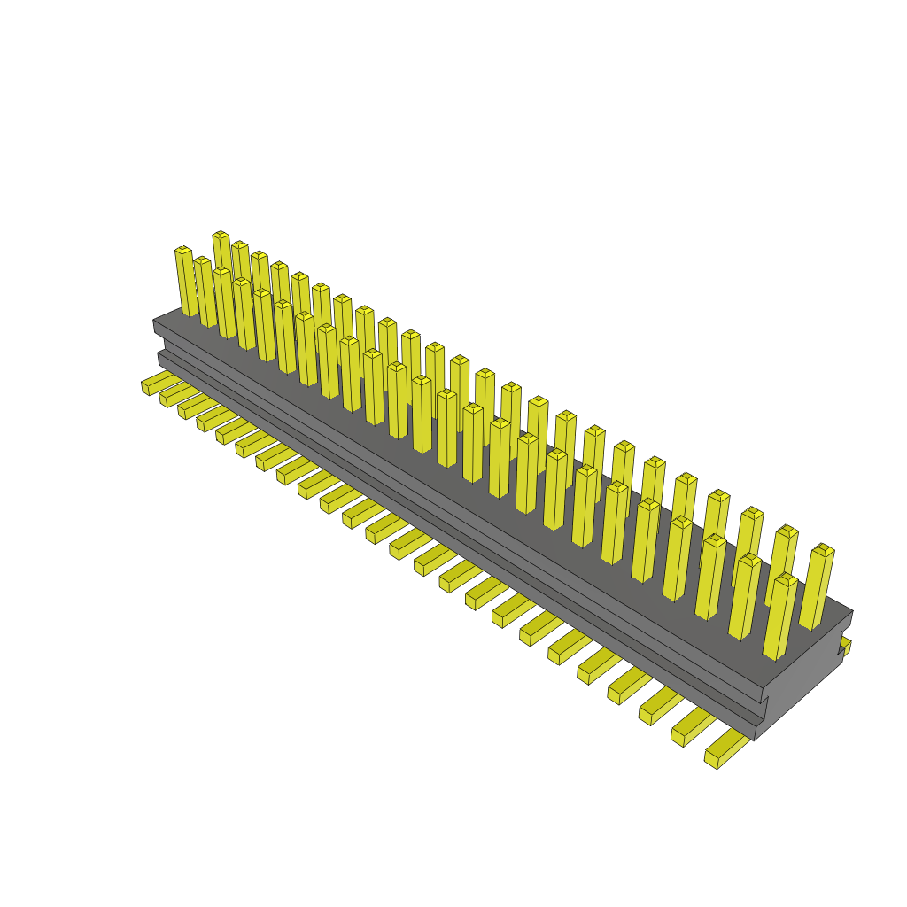 All Parts Connectors Headers FTE-124-01-G-DV-A by Samtec