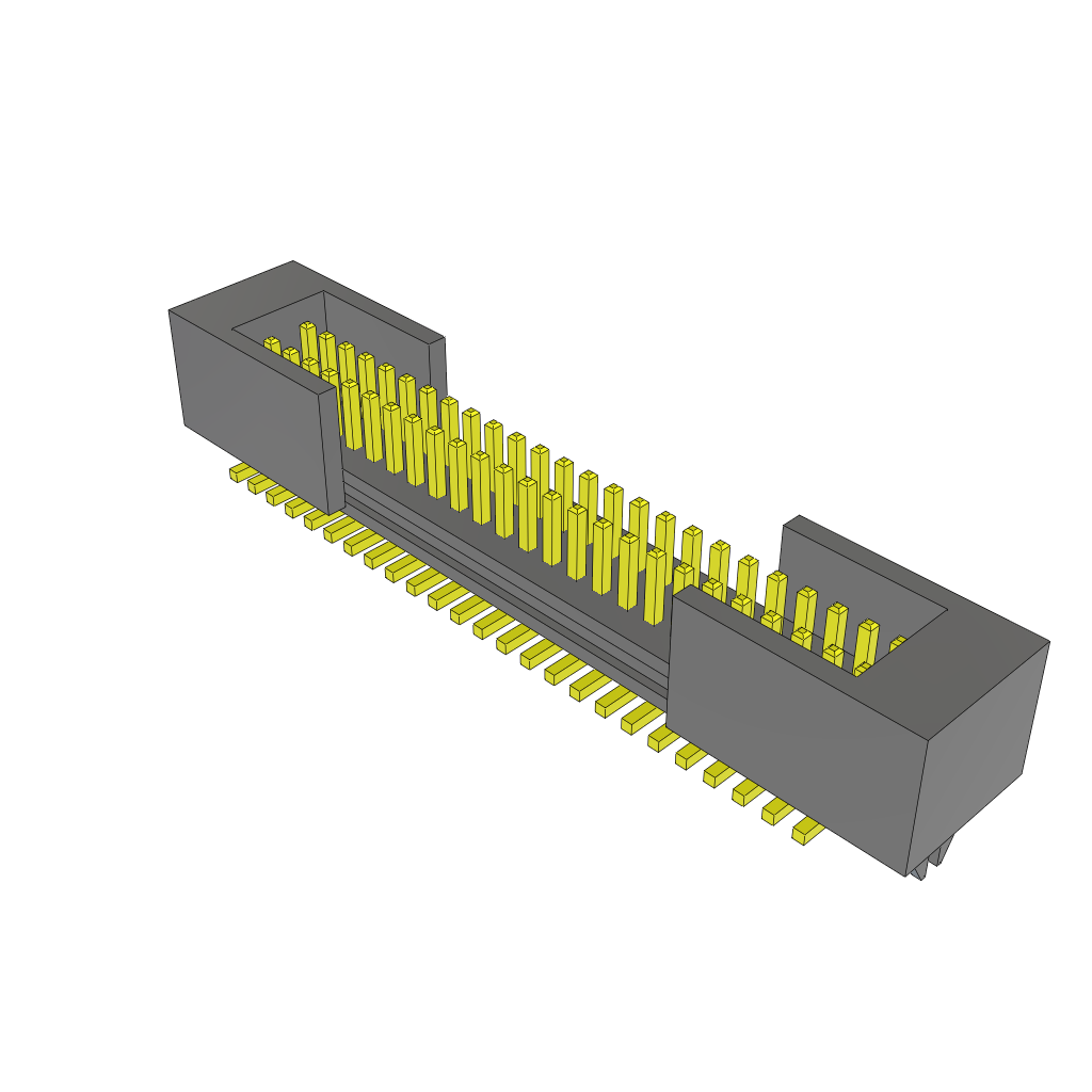 All Parts Connectors Backplane Connectors Hard Metric Connectors FTE-125-01-G-DV-EC by Samtec