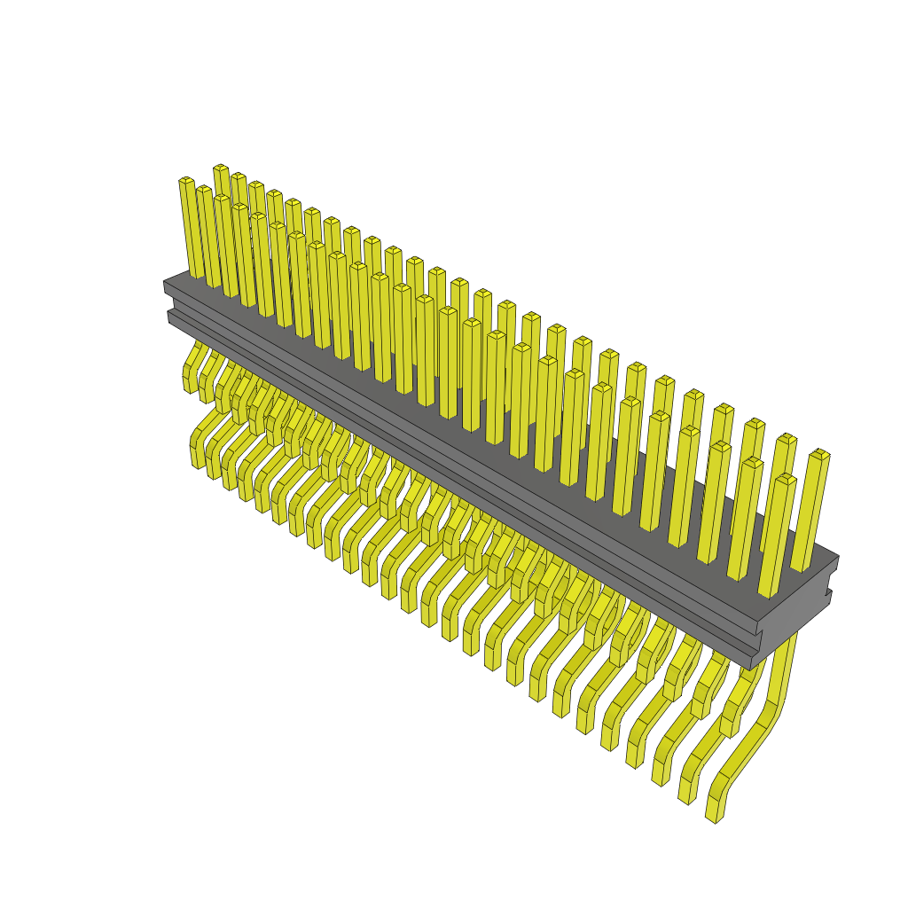 All Parts Connectors Backplane Connectors Hard Metric Connectors FTE-126-03-G-DH by Samtec