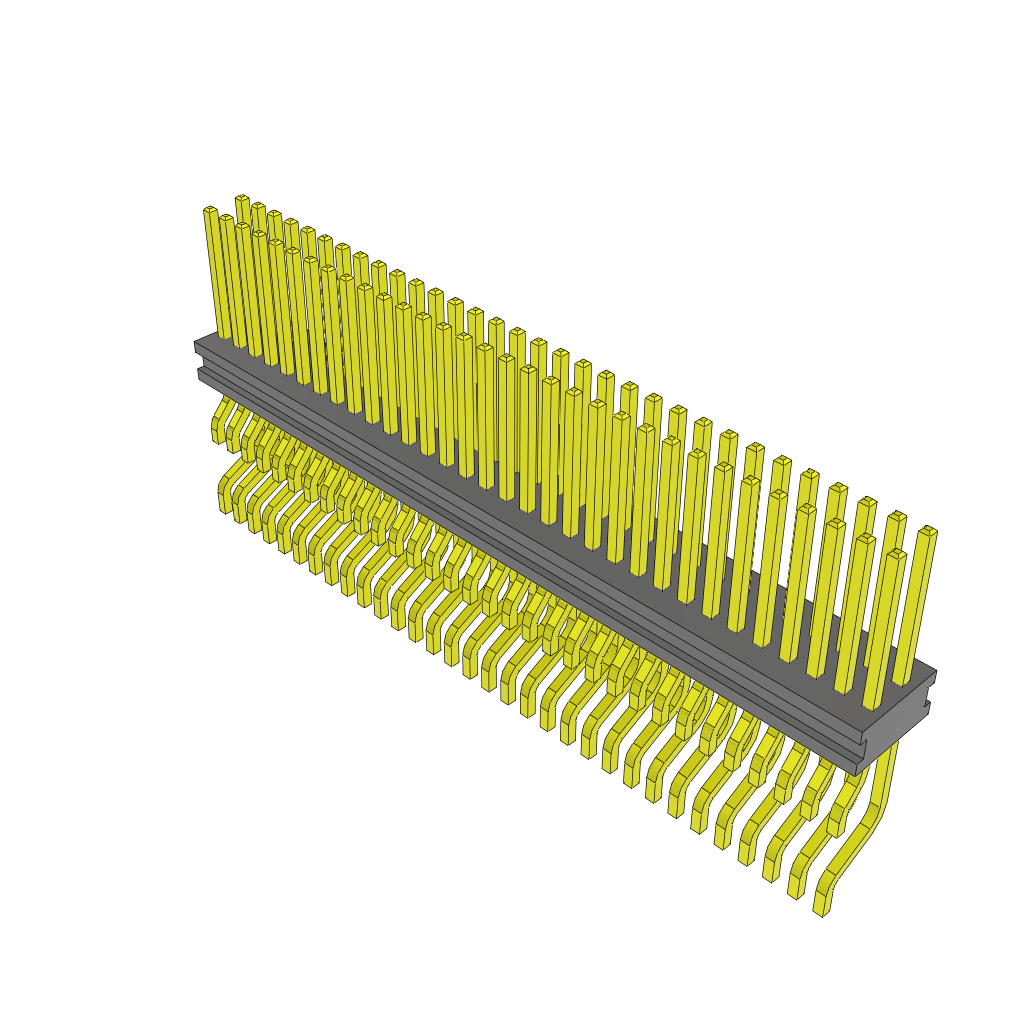 All Parts Connectors Backplane Connectors Hard Metric Connectors FTE-132-02-G-DH by Samtec