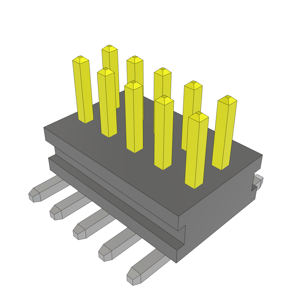 All Parts Connectors rugged connector FTMH-105-02-L-DV-A-TR by Samtec