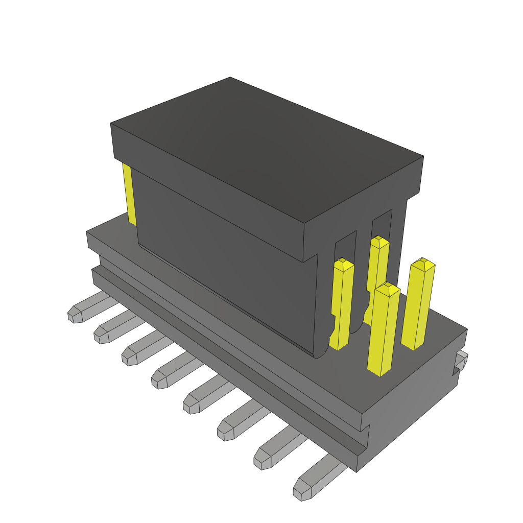 All Parts Connectors rugged connector FTMH-108-02-F-DV-A-P by Samtec