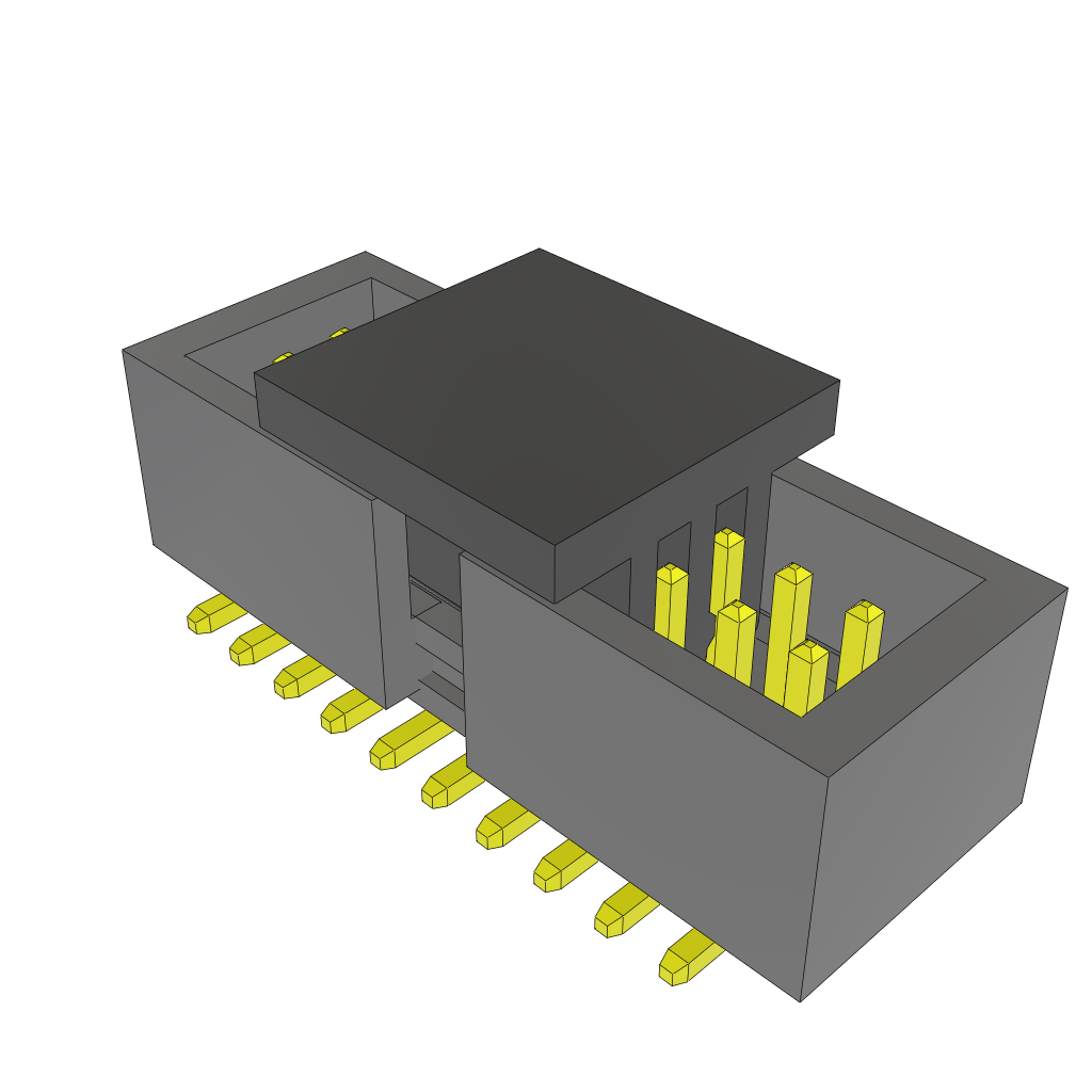 All Parts Connectors rugged connector FTMH-110-02-H-DV-ES-P-TR by Samtec