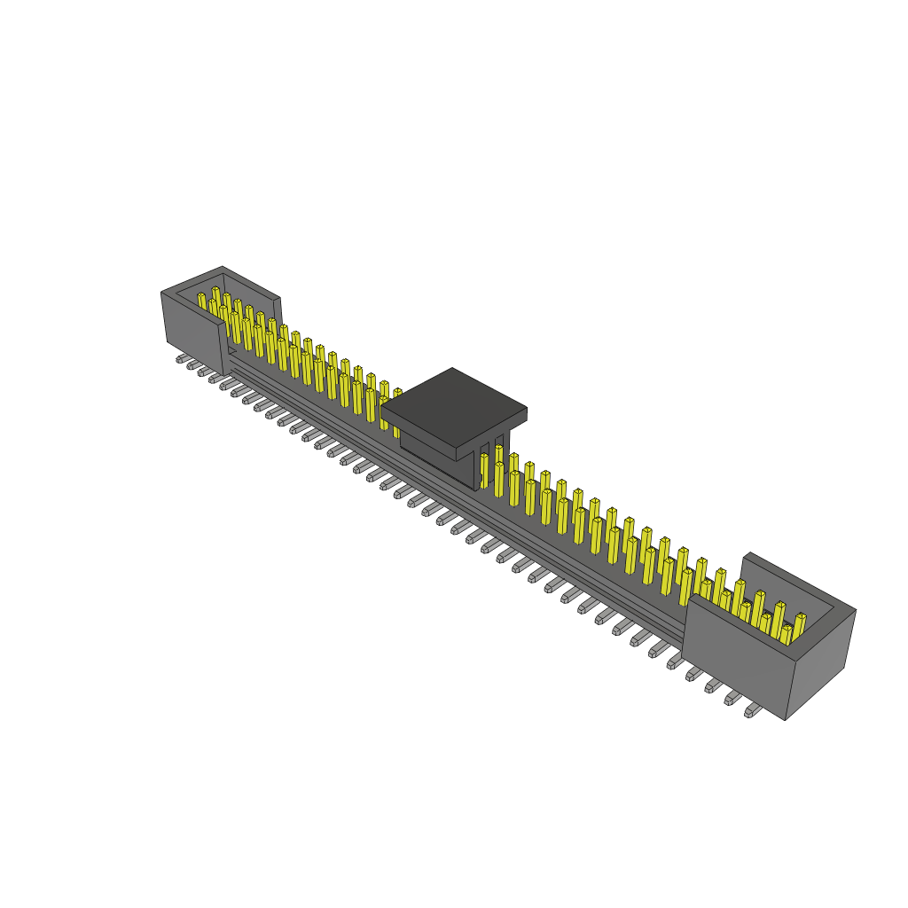 All Parts Connectors rugged connector FTMH-140-02-L-DV-ES-A-P-TR by Samtec