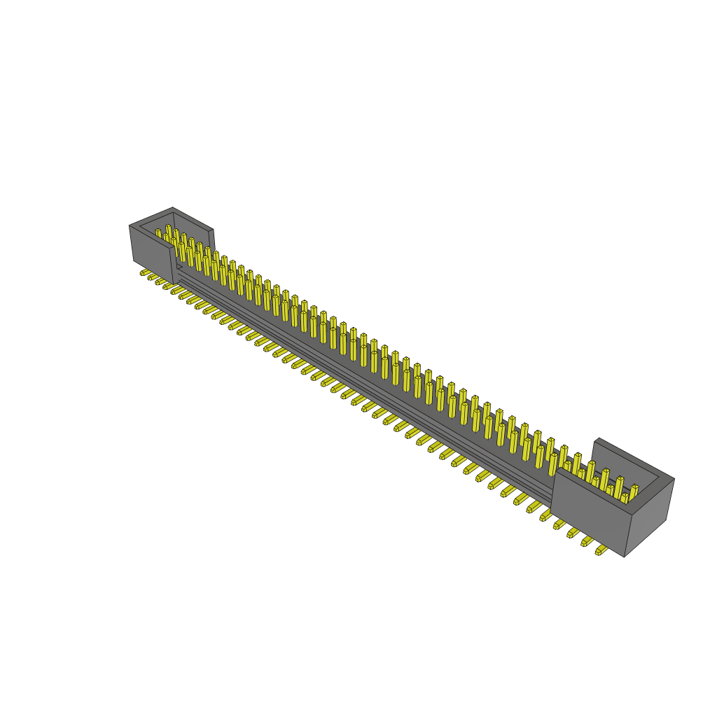 All Parts Connectors rugged connector FTMH-145-03-H-DV-ES-A by Samtec