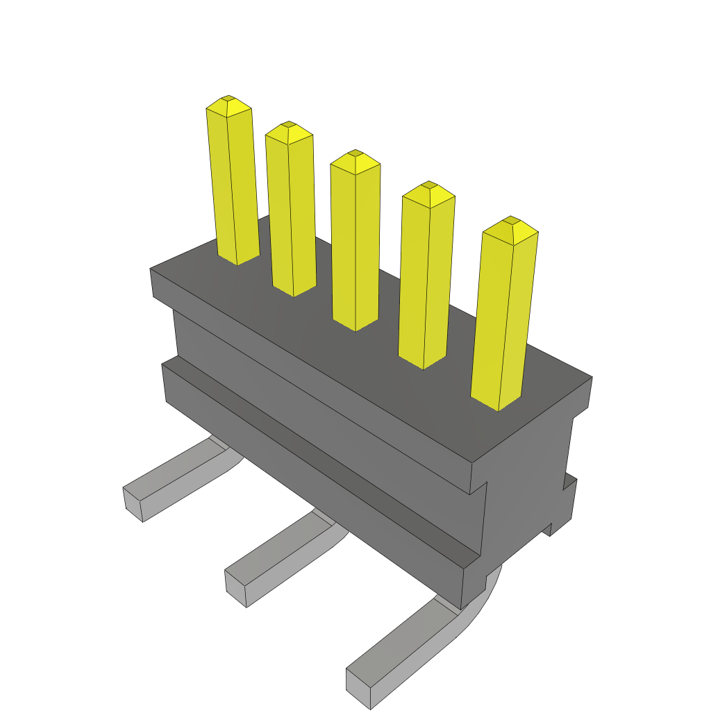 All Parts Power Products Batteries and Accessories Accessories Battery Housings-Cradles FTR-105-02-L-S by Samtec