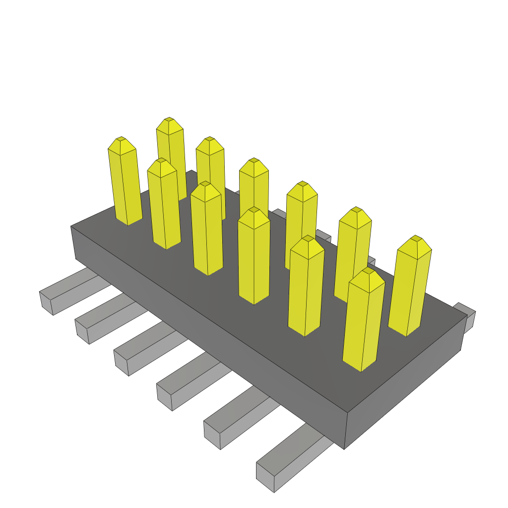 All Parts Connectors Headers FTS-106-02-LM-DV by Samtec