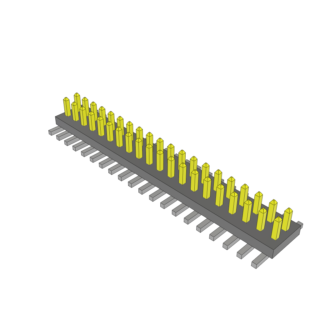 All Parts Connectors Headers FTS-120-02-S-DV by Samtec