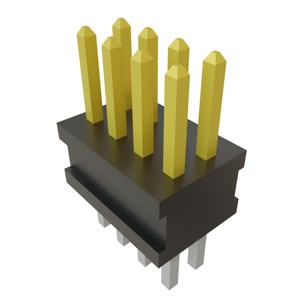 All Parts Connectors rugged connector FTSH-104-01-F-D by Samtec