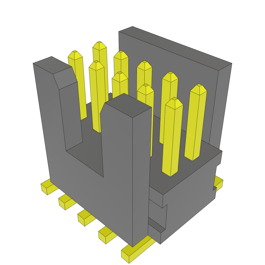 All Parts Connectors rugged connector FTSH-105-01-G-DV-K by Samtec