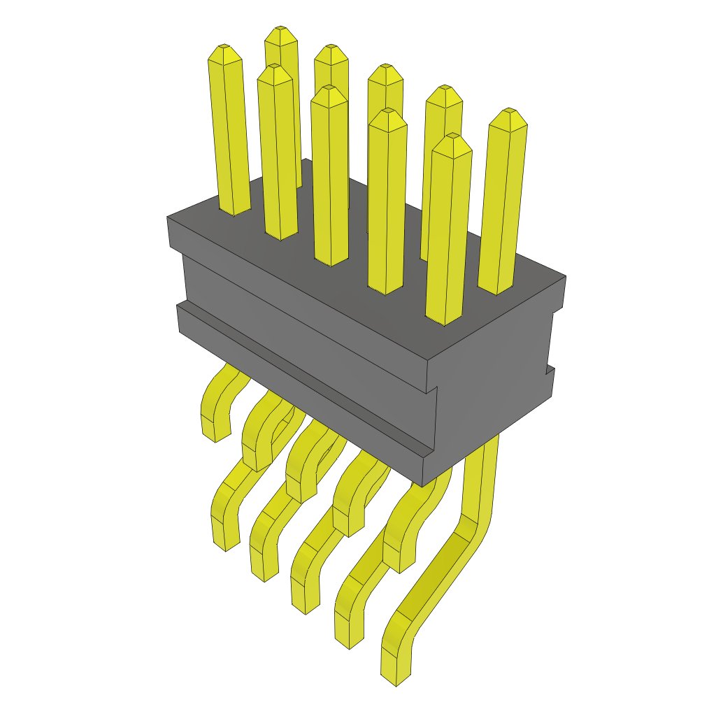 All Parts Connectors rugged connector FTSH-105-01-H-DH by Samtec
