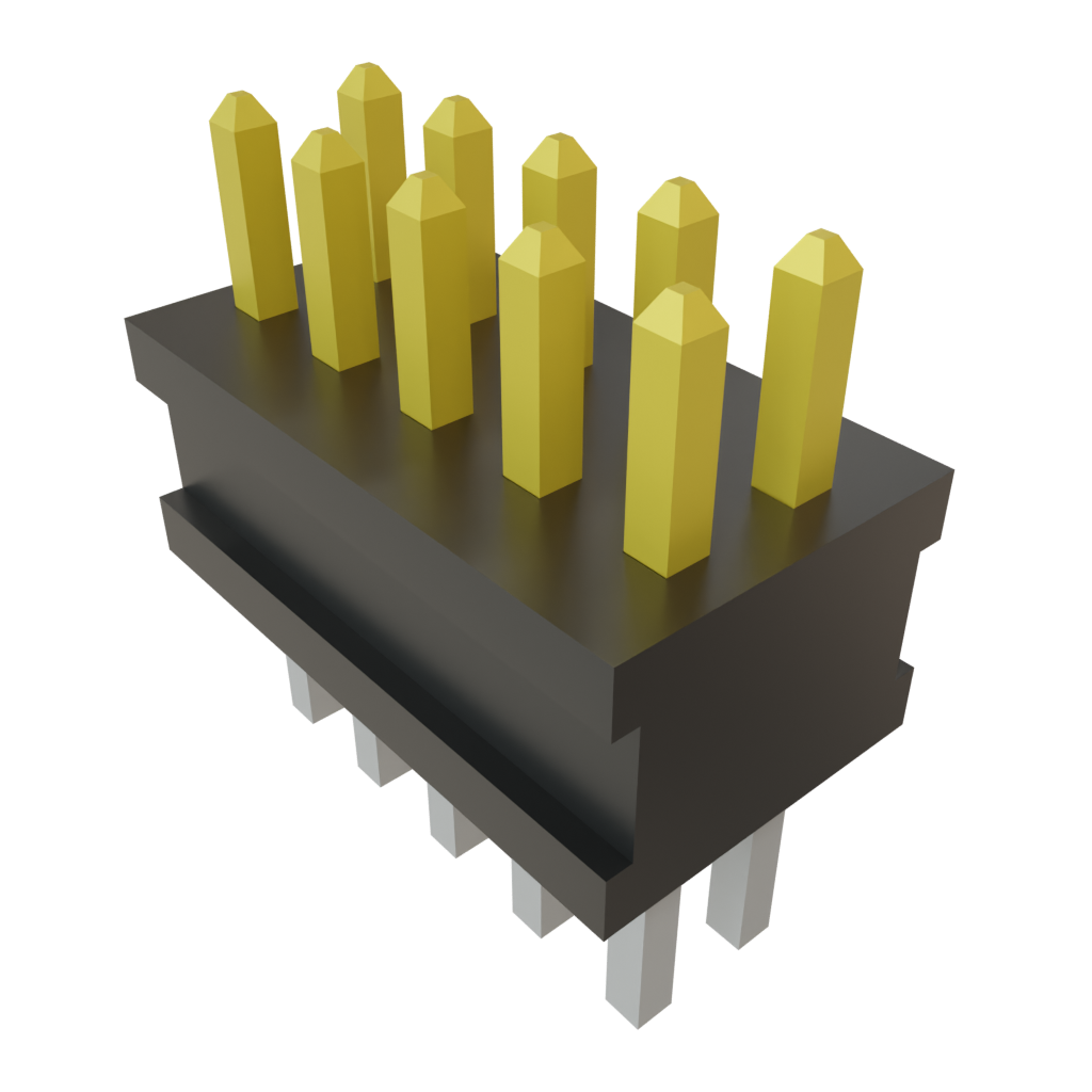 All Parts Connectors rugged connector FTSH-105-02-F-D by Samtec