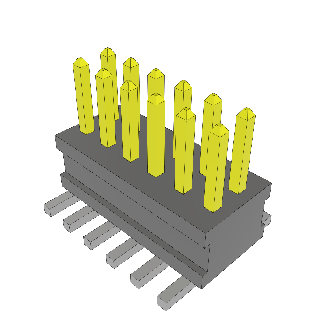 All Parts Connectors rugged connector FTSH-106-01-FM-DV by Samtec