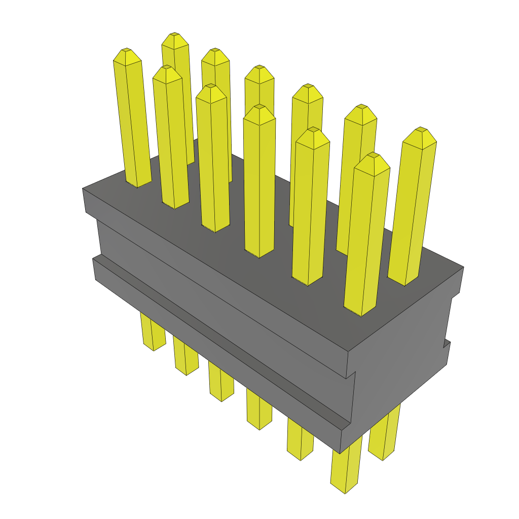 All Parts Connectors rugged connector FTSH-106-01-G-D by Samtec
