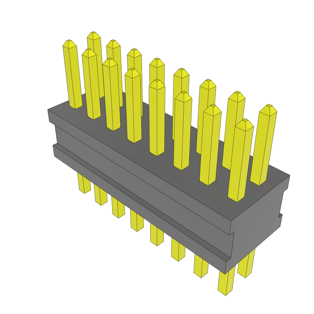 All Parts Connectors rugged connector FTSH-108-01-G-D by Samtec