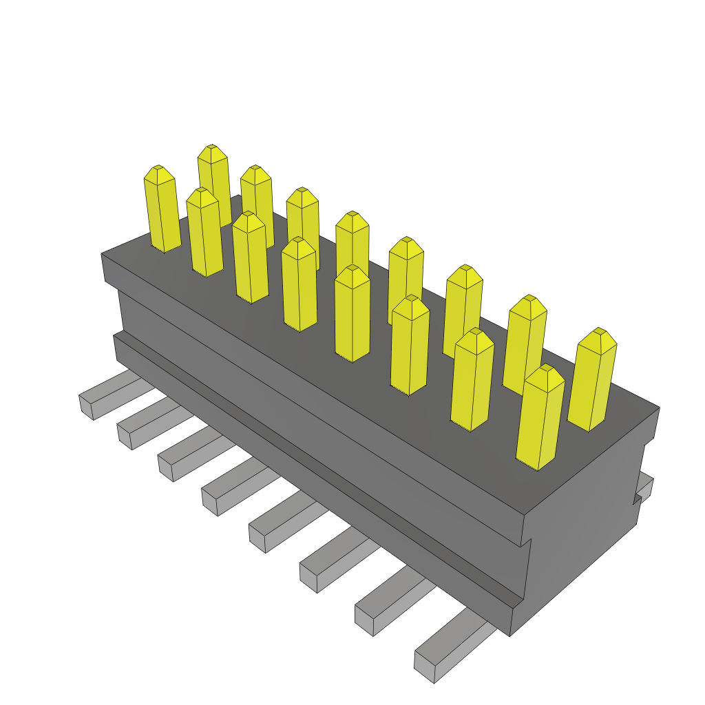 All Parts Connectors rugged connector FTSH-108-03-L-DV by Samtec