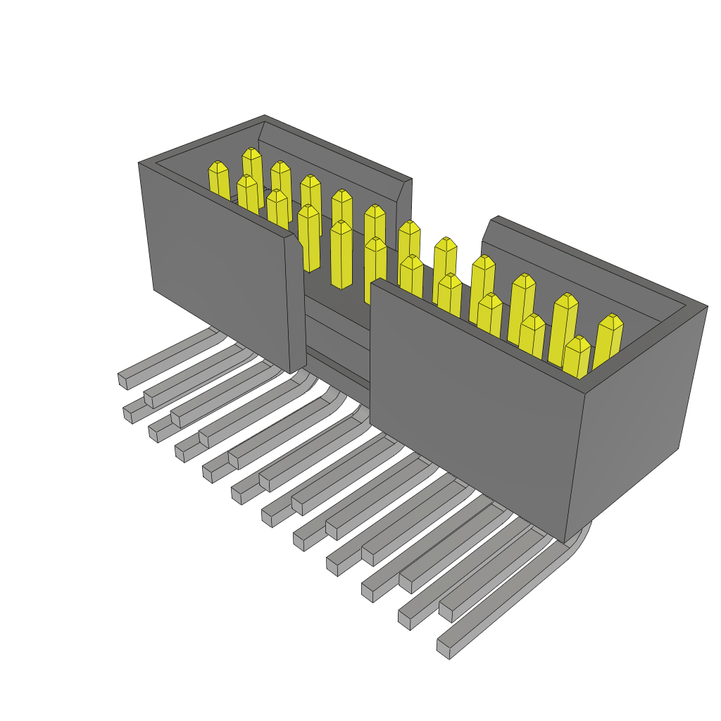 All Parts Connectors BTB Connectors FTSH-111-02-F-D-RA-ES by Samtec