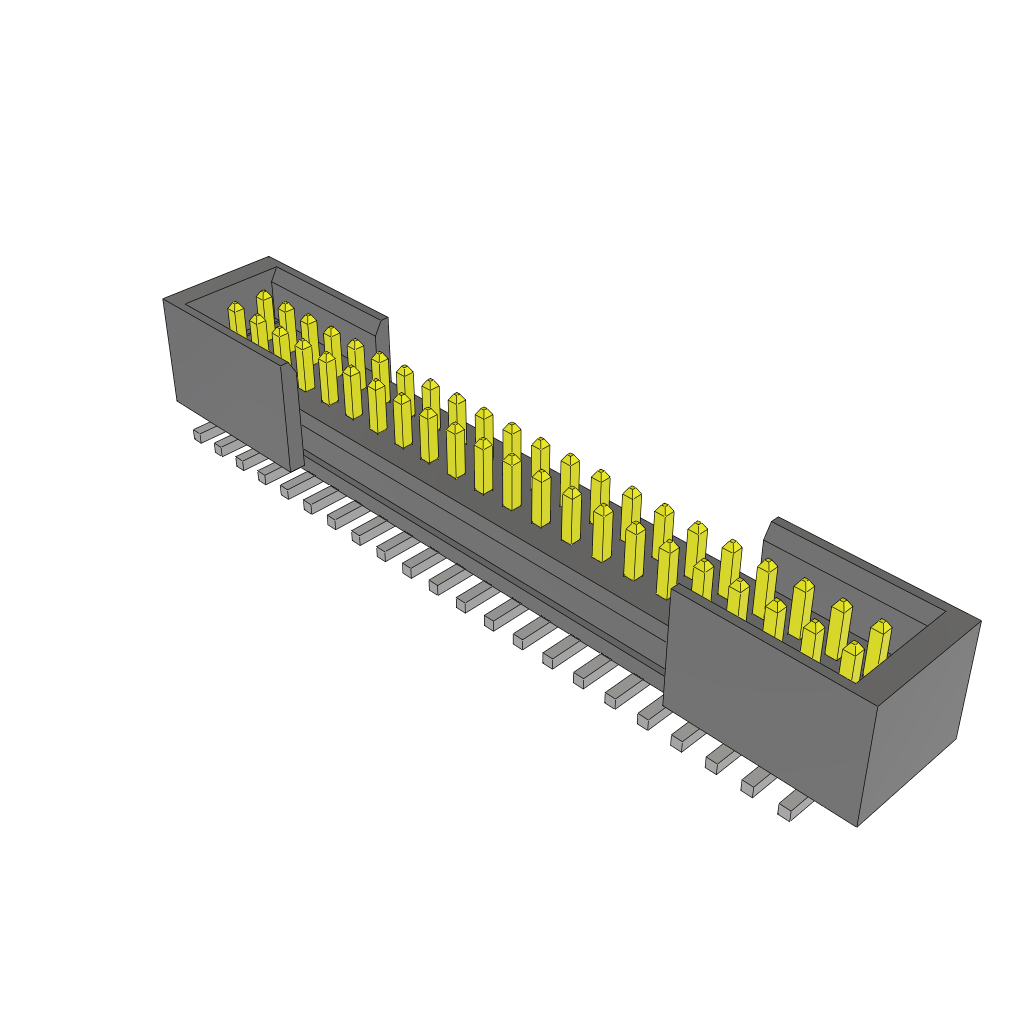 All Parts Connectors rugged connector FTSH-122-02-L-DV-ES-A by Samtec