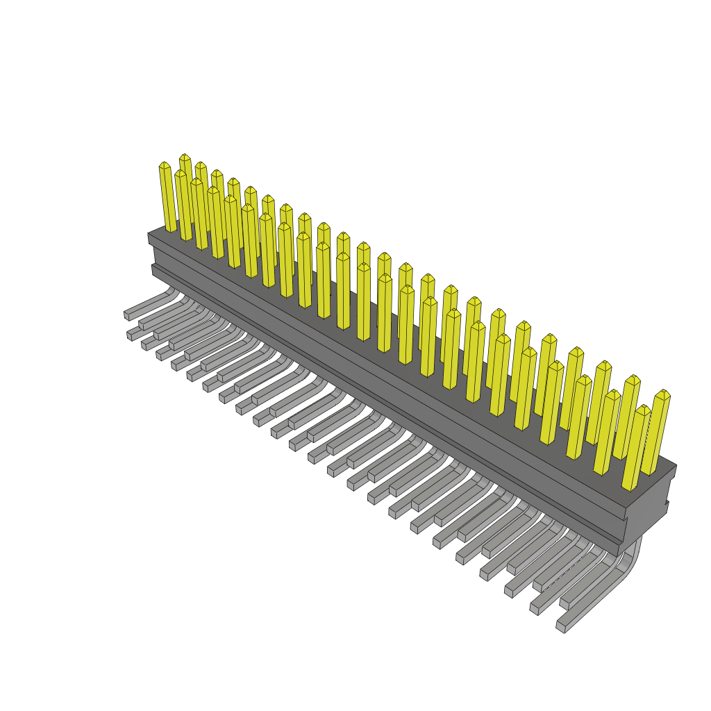 All Parts Connectors rugged connector FTSH-123-04-L-D-RA by Samtec
