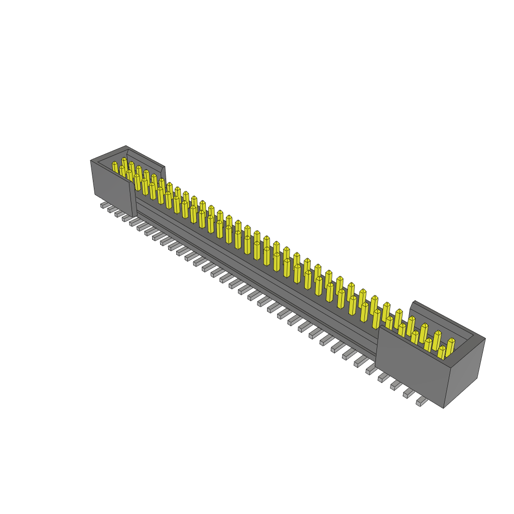 All Parts Connectors rugged connector FTSH-134-02-F-DV-ES by Samtec