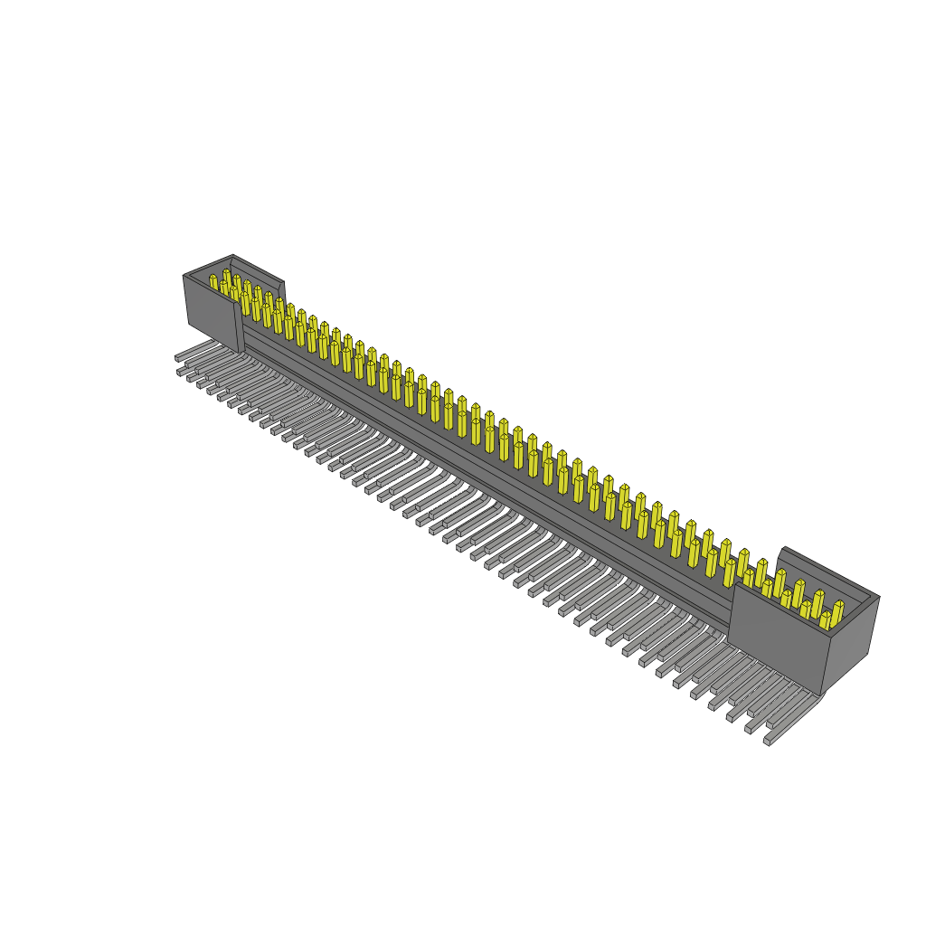 All Parts Connectors rugged connector FTSH-144-02-F-D-RA-ES by Samtec