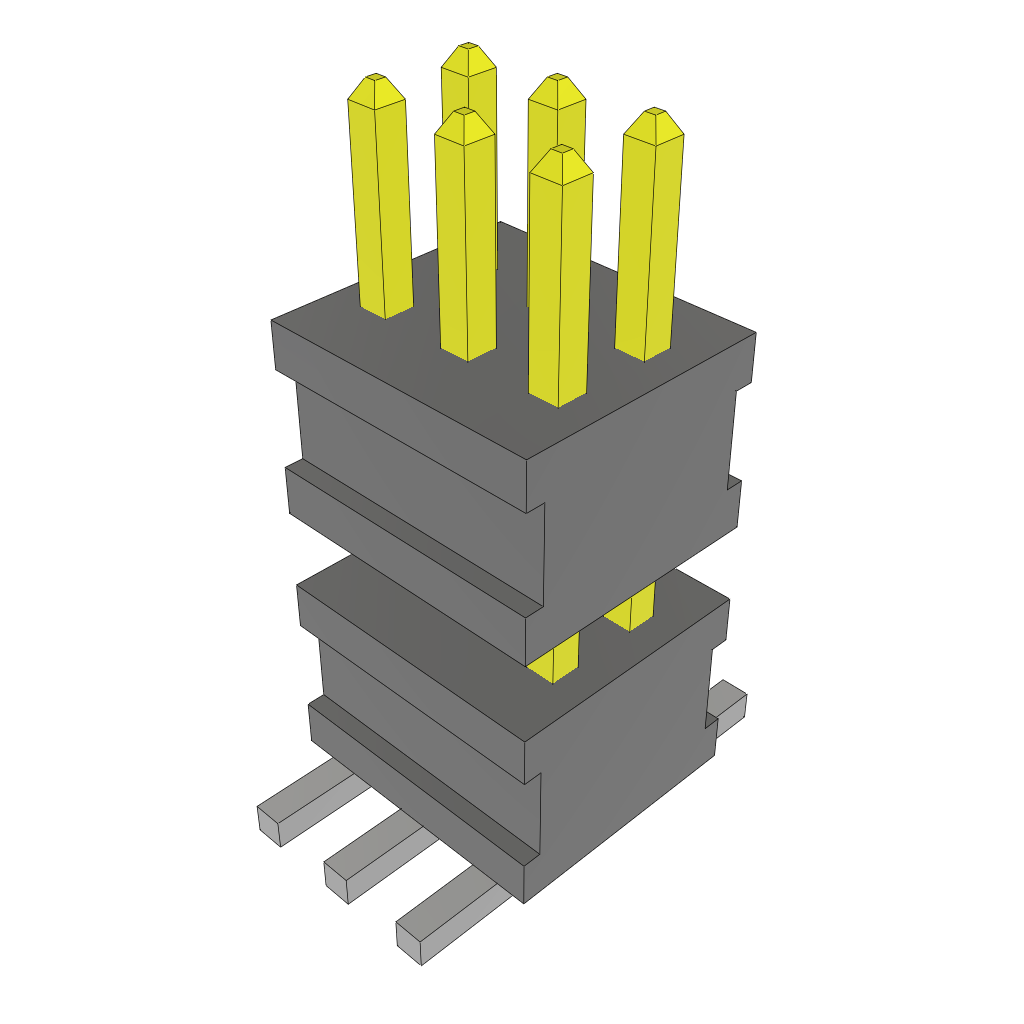 All Parts Connectors Smart Card Connectors FW-03-03-L-D-255-100-A by Samtec