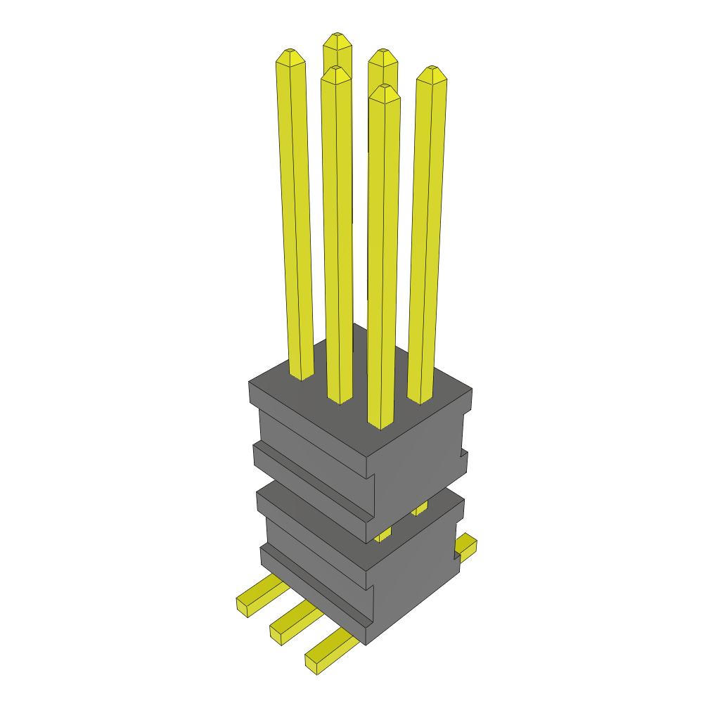 All Parts Connectors Backplane Connectors Hard Metric Connectors FW-03-05-G-D-248-303 by Samtec