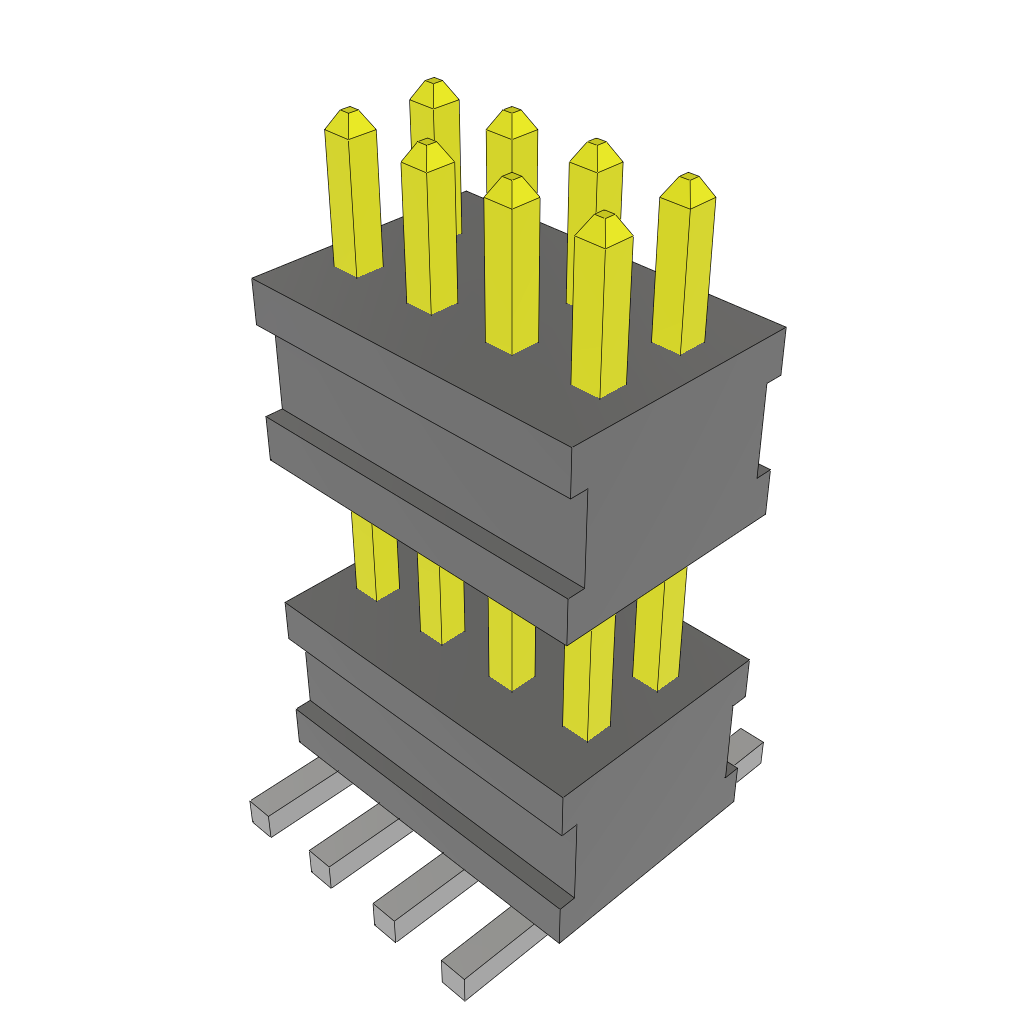 All Parts Connectors Backplane Connectors Hard Metric Connectors FW-04-03-F-D-303-075 by Samtec