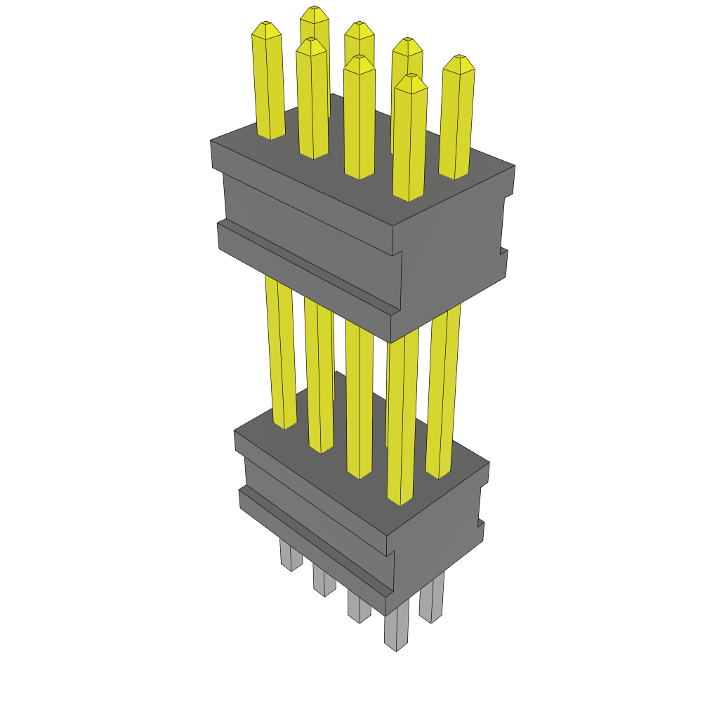 All Parts Connectors Smart Card Connectors FW-04-04-L-D-394-090 by Samtec