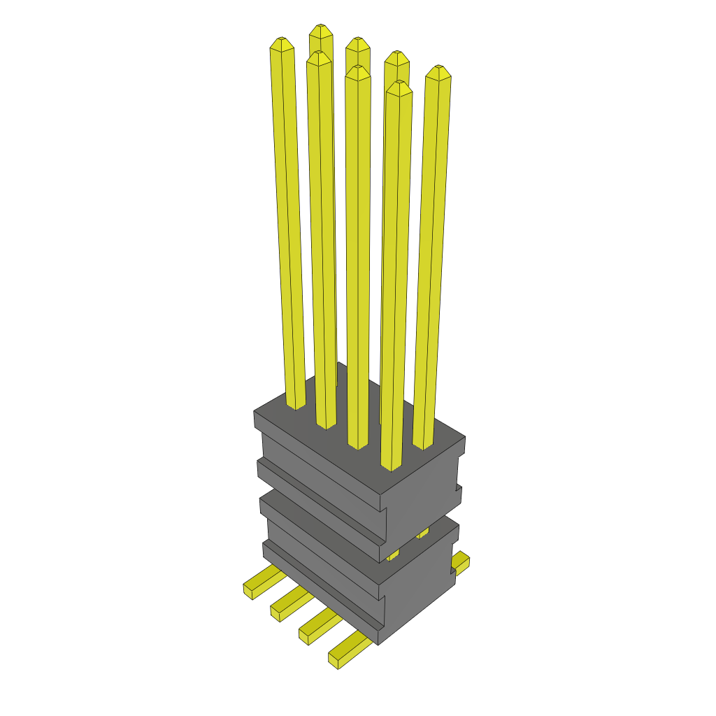 All Parts Connectors Backplane Connectors Hard Metric Connectors FW-04-05-G-D-248-427 by Samtec