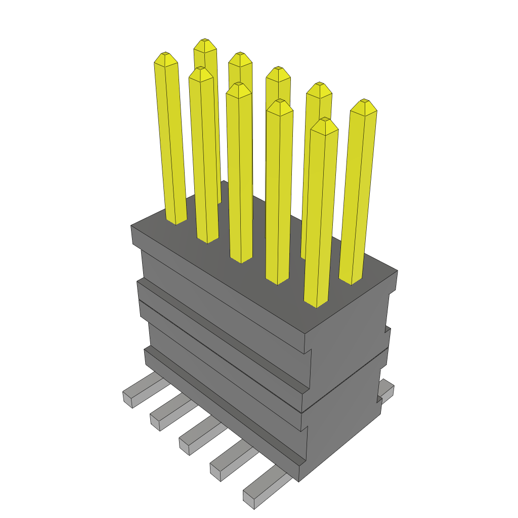All Parts Connectors Smart Card Connectors FW-05-03-L-D-215-185 by Samtec