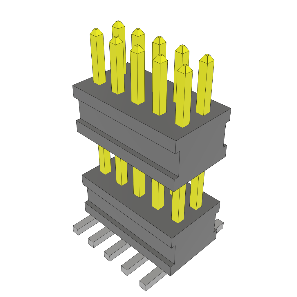 All Parts Connectors Backplane Connectors Hard Metric Connectors FW-05-05-L-D-320-100 by Samtec