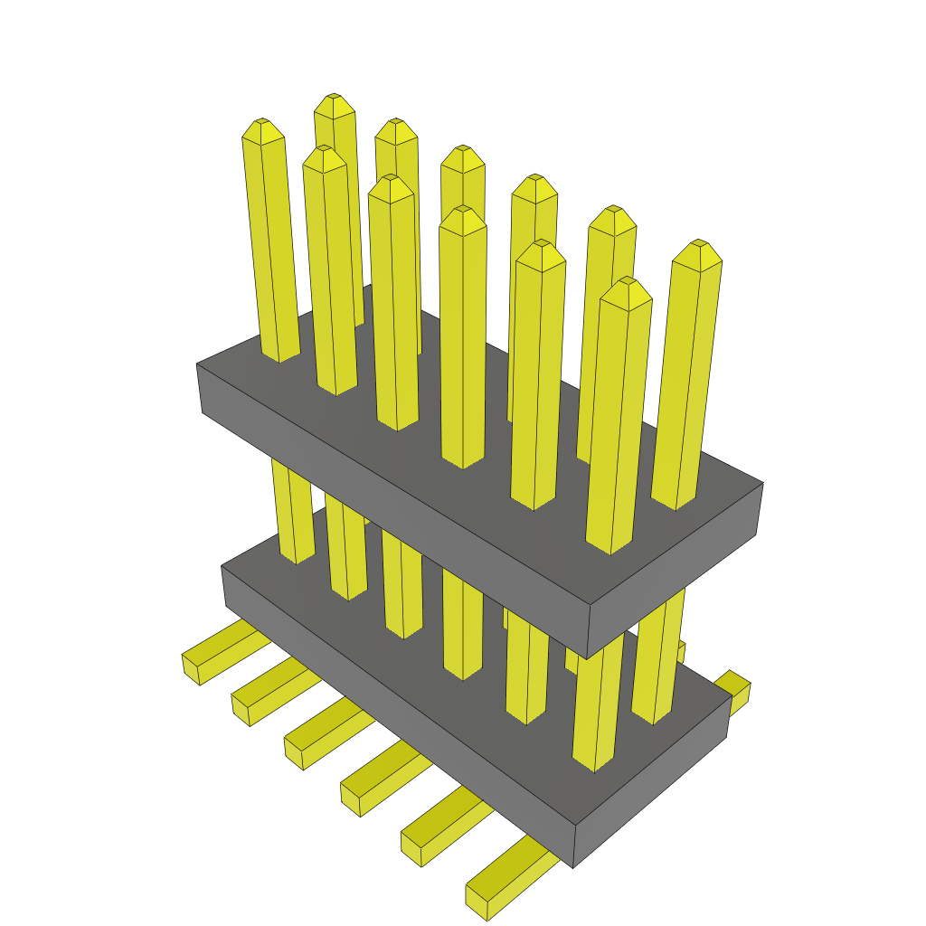 All Parts Connectors Backplane Connectors Hard Metric Connectors FW-06-03-G-D-200-142 by Samtec