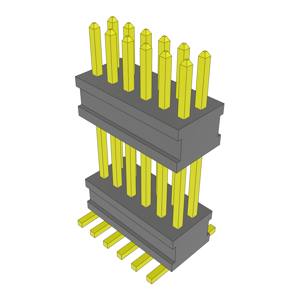 All Parts Connectors Backplane Connectors Hard Metric Connectors FW-06-05-G-D-402-115 by Samtec