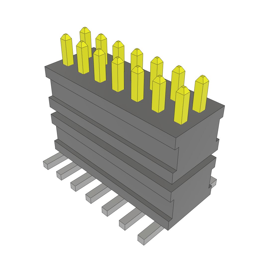All Parts Connectors Smart Card Connectors FW-07-03-F-D-233-065-A by Samtec